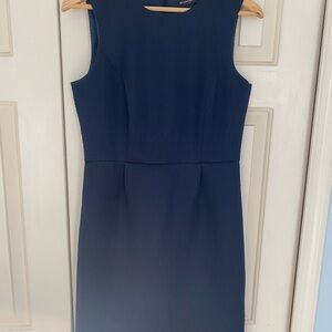 Banana Republic Classic Navy Midi Dress